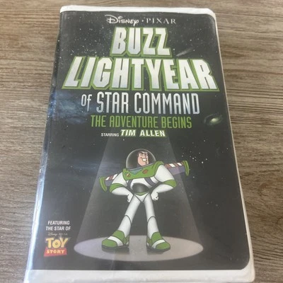 Buzz Lightyear of Star Command: The Adventure Begins (VHS, 2000) - Image 1 of 4