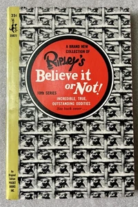 Ripley's Believe it or Not! 10th Series Paperback Book Pocket 1st Printing 1964 - Bild 1 von 11