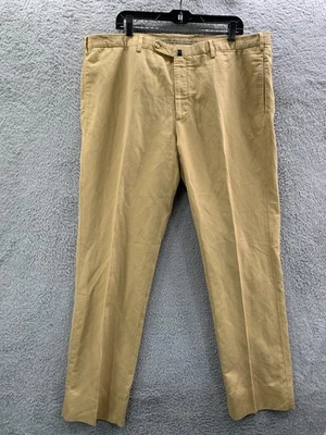 Pantalones Incotex Hombre 42x34 Lino Algodón Beige Foto 1 de 4