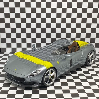 *SUELTO* Maisto 2023 Edición Especial Plata Ferrari Monza SP1 1/18 Foto 1 de 4