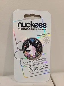Phone Grip& Stand Nuckees Unicorn Design free shipping - Picture 1 of 2