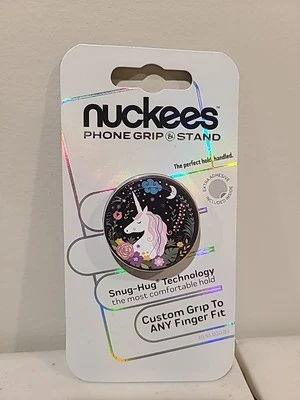 Phone Grip& Stand Nuckees Unicorn Design  free shipping - Image 1 of 2