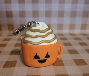 Bath and Body Works Halloween Pumpkin Spice Latte Pocketbac Sanitizer Holder - Picture 1 of 6