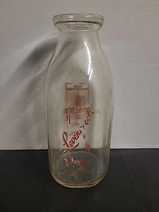 Levengood Dairy Pottstown PA 1 Quart Milk Bottle - Picture 1 of 11