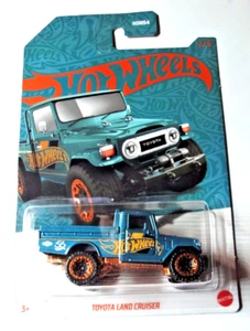 Hot Wheels - Toyota Land Cruiser - Coche de persecución perlado y cromado 56 aniversario - Imagen 1 de 2