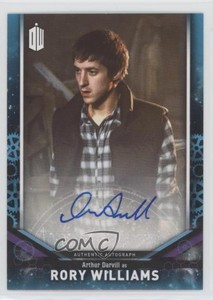 2018 Topps Doctor Who Signature Series Aqua 21/25 Arthur Darvill as Auto 1j8