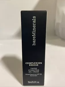 Bare Minerals Complexion Rescue Tinted Hydrating Gel Cream CINNAMON 10.5 0.5oz - Picture 1 of 2