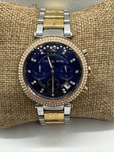 Michael Kors Parker MK6141 Orologio Analogico Da Donna Bicolore Acciaio Inox JNA639