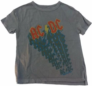 ACDC AC-DC Rock Band Boys Gray T-Shirt - Picture 1 of 6