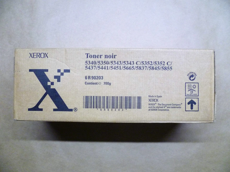 Tóner original XEROX 6R90203 5337 5340 5343 5350 5352 5437 5441 5451 5665 5837 - Imagen 1 de 1