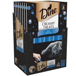 Dine Creamy Cat Treats Food Tuna Flavor 8 x (4 x 12g) - Picture 1 of 2