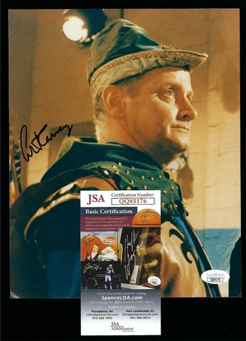 Art Carney signed 8x10 photograph JSA Authenticated Batman "The Archer" Cover
