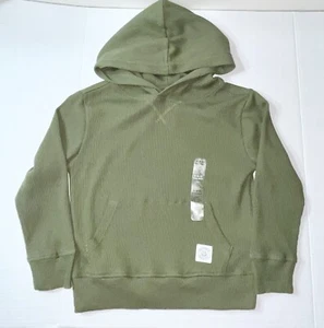 NWT GAP Hoodie Boys Small 6-7 Olive Green Classic Sportswear Heritage  - Picture 1 of 4