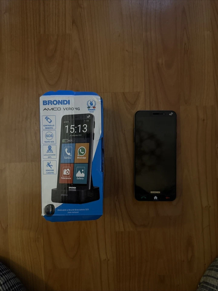 Brondi Amico Smartphone 4G - Nero - Immagine 1 di 1