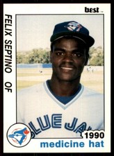 1990 Best Medicine Hat Blue Jays Felix Septimo Medicine Hat Blue Jays #11