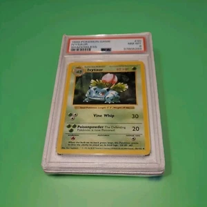 Ivysaur 30/102 SHADOWLESS 1ST EDITION Base Set 1999 PSA 8 - Picture 1 of 2
