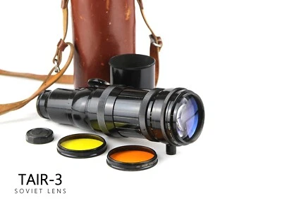 Soviet lens TAIR - 3 (4.5 / 300) Telephoto lens Mount M39 GRAND RRIX BRUSSELS - Image 1 of 4