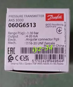 1 Stück Danfoss AKS3000 060G6513 Druckmessumformer - Bild 1 von 2