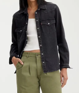 Levi's Women's Mic Dropped 2 Ultimate Western Shirt (868320006) Sizes S/M/L -NWT - Picture 1 of 4