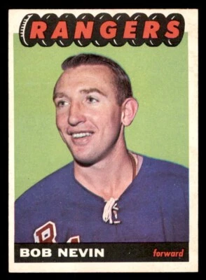1965-66 Topps - #93 Bob Nevin EX *RC4 - Image 1 of 2