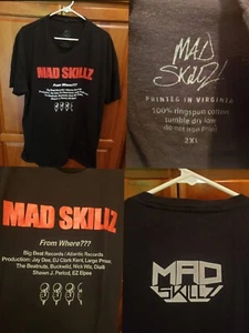 Vtg Y2K Mad Skillz From Where? Rap Hip Hop Band Shirt Source OG Rawkus 2XL - Picture 1 of 10