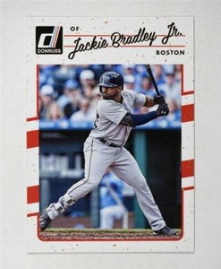 2017 Donruss Magenta Back #62 Jackie Bradley Jr. - NM-MT