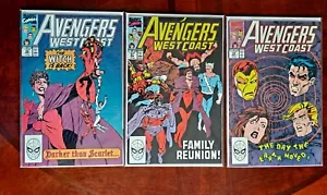 West Coast Avengers 56-62 Dark Scarlet Saga Scarlet Witch Wandavision comicbook - Picture 1 of 10