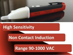Pluma de voltaje detector de alerta de energía eléctrica probador Reino Unido 1AC-D voltios sin contacto - nuevo - Imagen 1 de 9