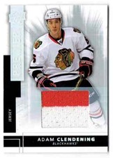 2014-15 UPPER DECK PREMIER ROOKIES JERSEYS SILVER SPECTRUM ADAM CLENDENING