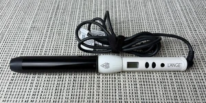 L'ANGE Haar Lockenstab Stab HT212 weiß 1" Lauf Digitalanzeige drehbare Schnur - Bild 1 von 8