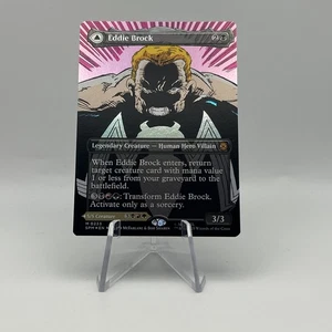 Magic MTG Venom Eddie Brock Borderless Foil 0233 Marvel Spider-Man - Bild 1 von 2