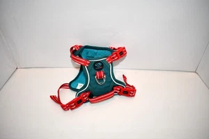 PHOEPET No Pull Dog Harness, TEAL XSMALL Reflective Adjustable Vest with Soft Ha - Picture 1 of 3