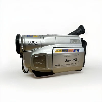 JVC GR-SXM750U S-VHS-C Camcorder + Case + Power Supply & Battery / Tested - Image 1 of 4