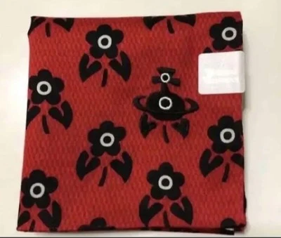 Vivienne Westwood Handkerchief Flower Red 100% cotton - Image 1 of 2