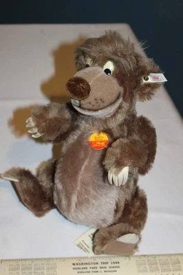 Steiff Baloo Bear 1995 nuevo con etiquetas edición limitada de 2500 Convención de Muñecas y Ositos de Peluche Disney Foto 1 de 4