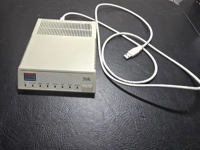 Zoom 56k USB Telephone Fax modem 2986L - Image 1 of 4