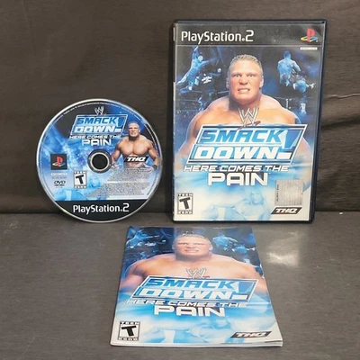 WWE SmackDown Here Comes the Pain PlayStation 2 PS2 Completo Foto 1 de 4