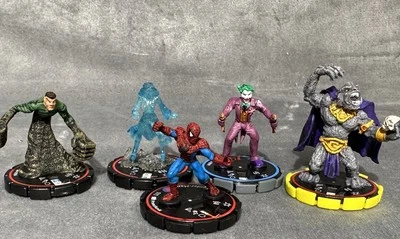 Lote de 5 Heroclix Wizkids Sandman Killer Frost Spiderman Joker Gorilla Grodd Foto 1 de 4