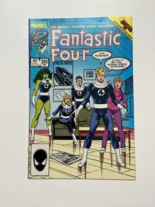 FANTASTIC FOUR  #285-DEC.1985-MARVEL COMIC BOOK-IN PLASTIC SLEEVE - Picture 1 of 4