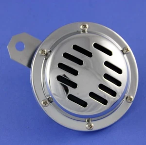 Hervidor de agua Suzuki GT750 BOCINA CROMADA RANURADA 12V CON SOPORTE Gt550 Gt380 -- B9-02 - Imagen 1 de 1