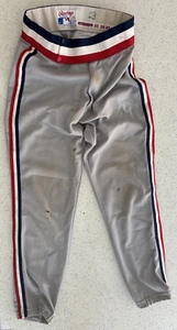1990 Jose Oquendo St Louis Cardinals HOF Game Used Rawlings Uniform Pants 2x WS - Imagen 1 de 20