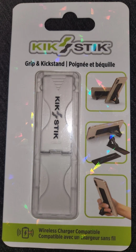 Soporte de teléfono transparente PURE GEAR KIK STIK Kikstik nuevo en paquete minorista 63050PG Foto 1 de 1
