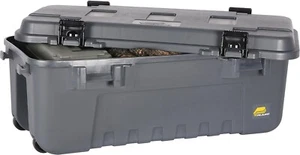 Schwerlast Sportsman Aufbewahrung Kofferraum Räder 108 Quart grau abschließbar Munitionsgetriebe Abfalleimer neu - Bild 1 von 4