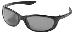L.L. BEAN 2.0x Magnifier Polarized Sunglasses BLACK/GRAY Large Frame $79.95 - Picture 1 of 3