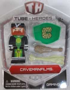 Lot of 5 Tube Heroes 3" Figures Antvenom CaptainSparklez ExplodingTNTCavemanfilm - Picture 1 of 10