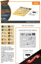 Clear Prop! CPA72017 A5M Claude (all versions) PE parts 1/72