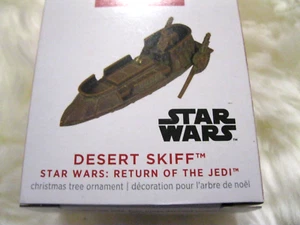 2023 Hallmark Miniatur DESERT SKIFF - STAR WARS: RETURN OF THE JEDI - MIB - Bild 1 von 1