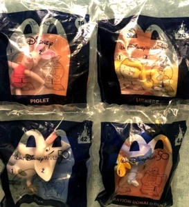 2021 McDONALD'S WALT DISNEY WORLD 50th ANNIVERSARY HAPPY MEAL TOYS #19,20,42,44 - Picture 1 of 5
