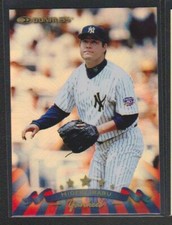 1998 DONRUSS PRIZED COLLECTIONS SAMPLE PROMO #119 HIDEKI IRABU JAPAN YANKEES SP!