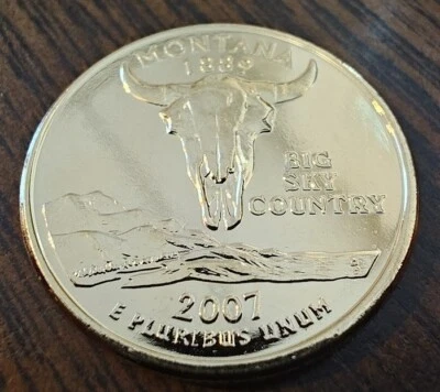 2008  Arizona State  24 karat gold plated  Quarter.  .99 ship - Image 1 of 2